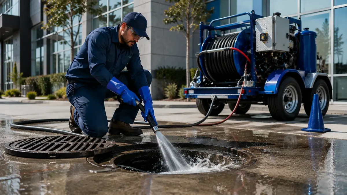 Commercial Hydro Jet Drain Cleaning in Shoshone