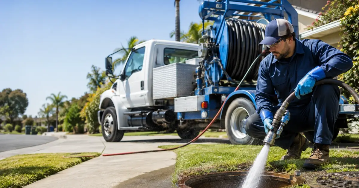 Hydro jet sewer cleaning Shoshone